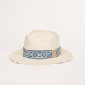 Panamá blanco Paxos cinta azul